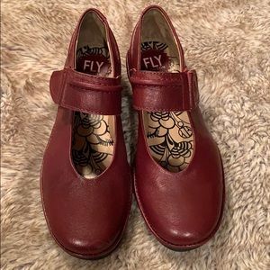 Fly London Leather Wedges / Sz 38 - Never worm!